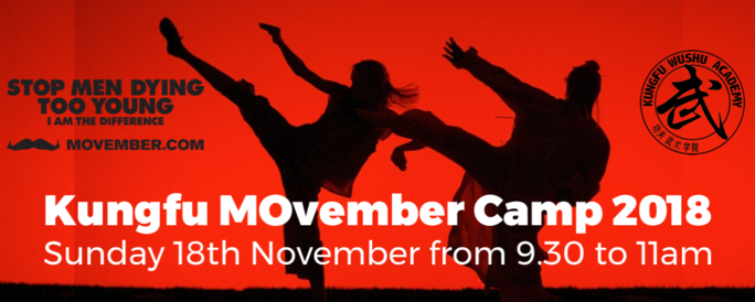 Kungfu MOvember Camp 2018
