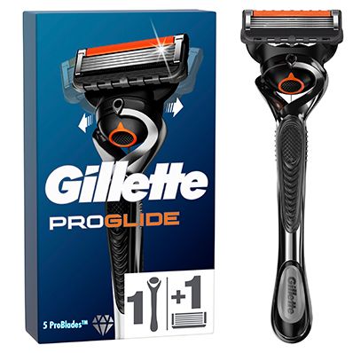 Photo of a Gillette Pro Glide razor.