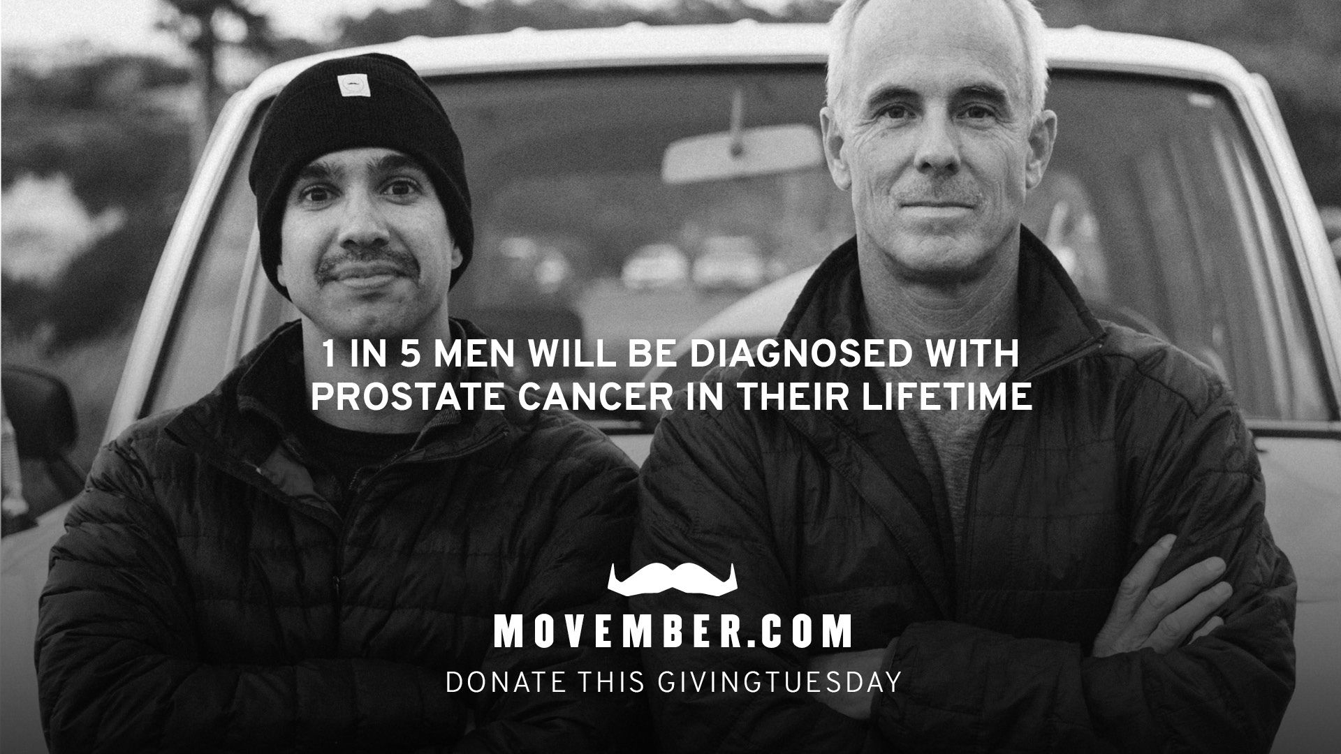 "1 in 5 men will be diagnosed with prostate cancer in their lifetime"