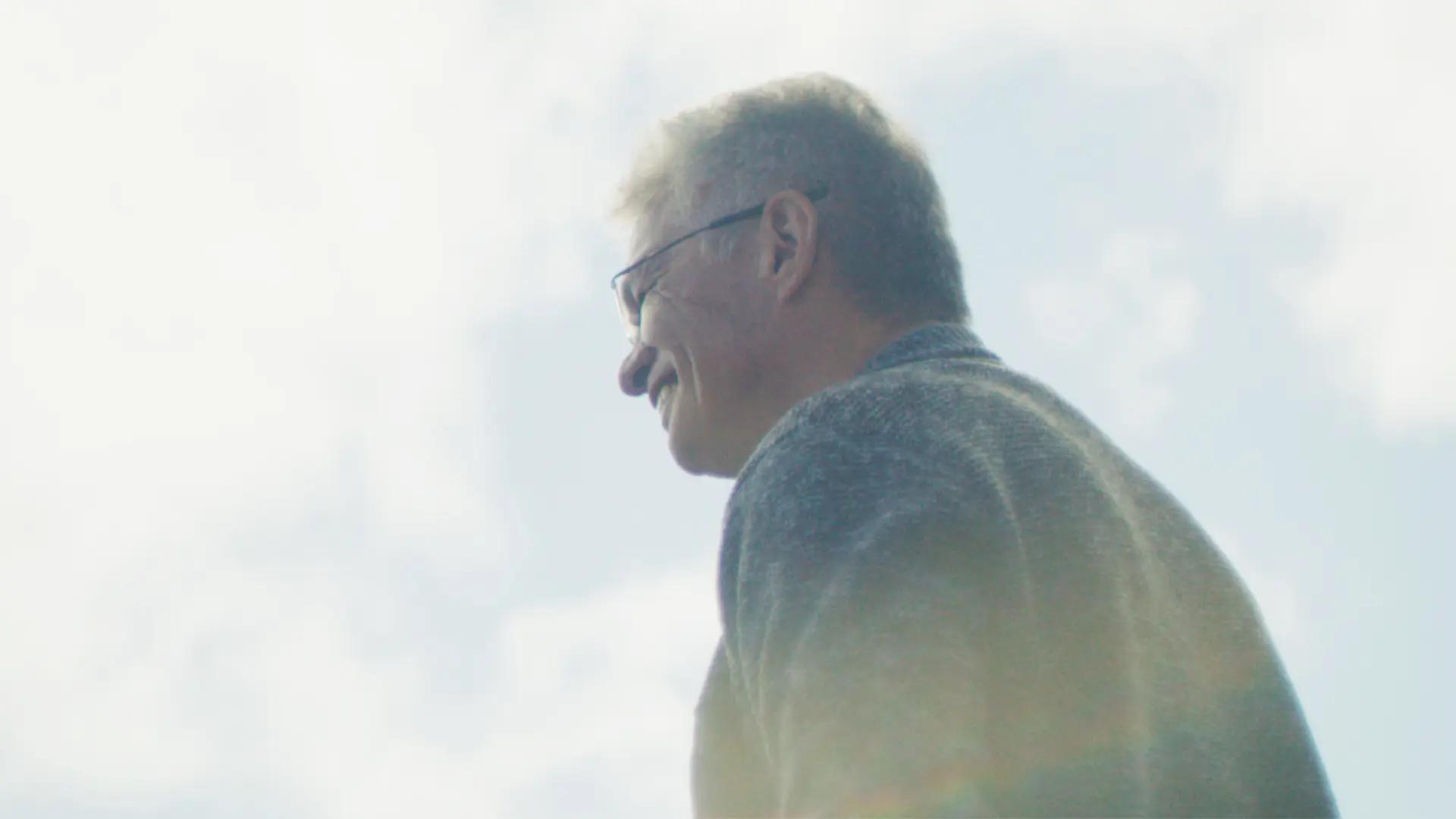 Elder Wally at the official opening of the centre.