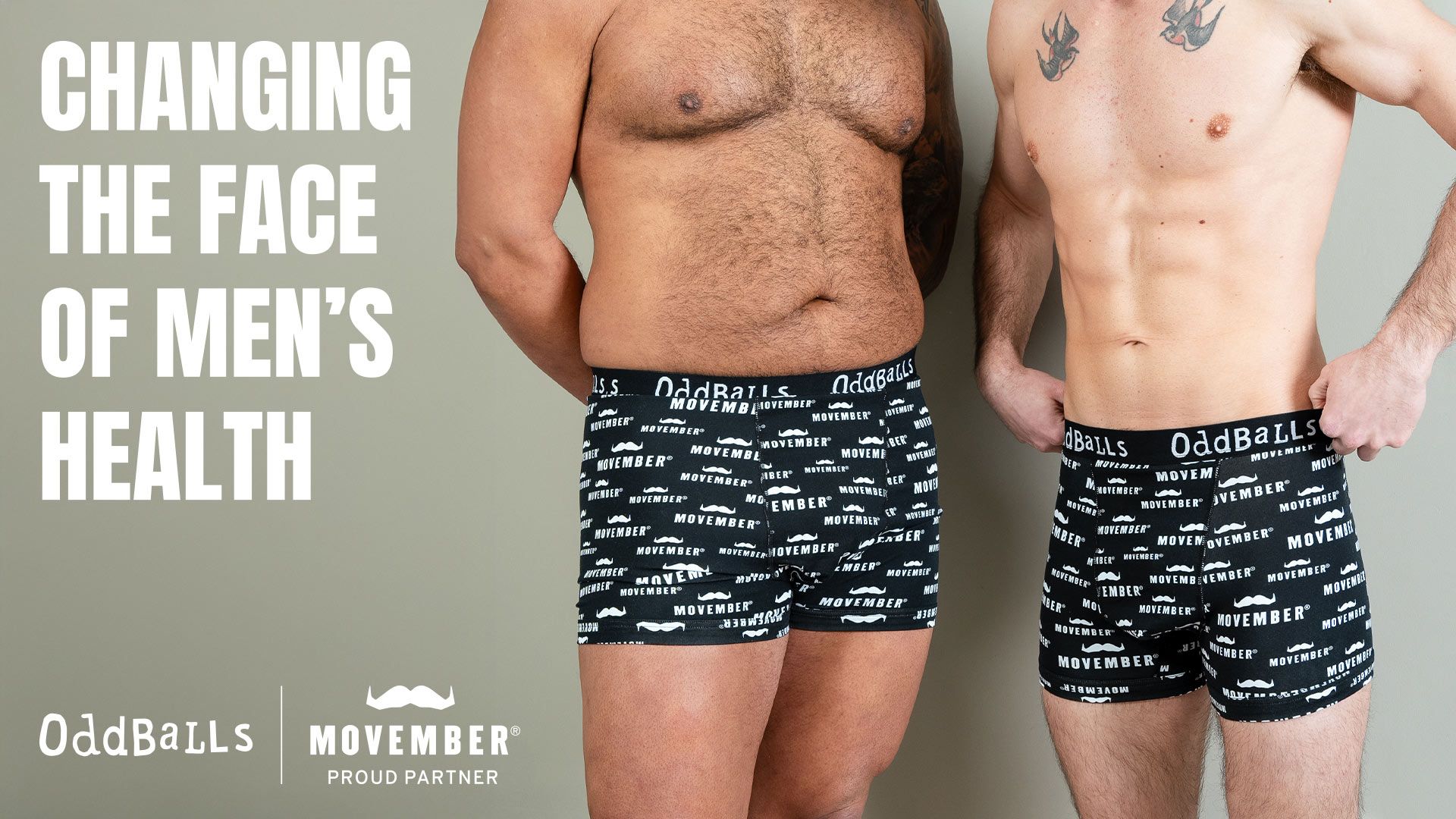 Movember OddBalls promotional poster.